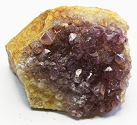 Amythest Crystal Rock 6 - 208 gm